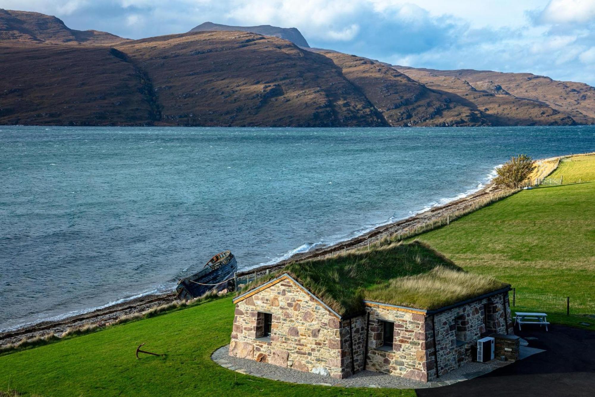 The Wreck - Lochside Cottage Dog Friendly Ullapool Exteriér fotografie